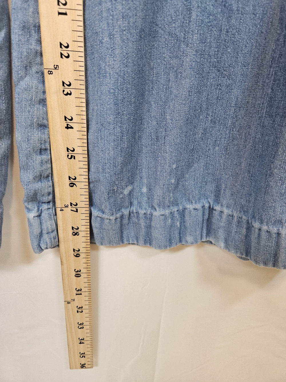 Pilcro By Anthroplogie Light Blue Wide-Leg High-Rise Jeans - Picture 8 of 11